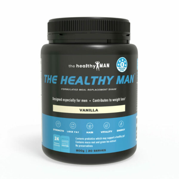 Healthy Man Vanilla Mock Up