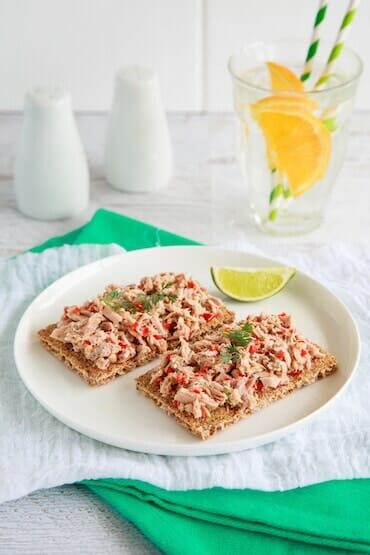 Lime, Chilli and Ginger Tuna Snack