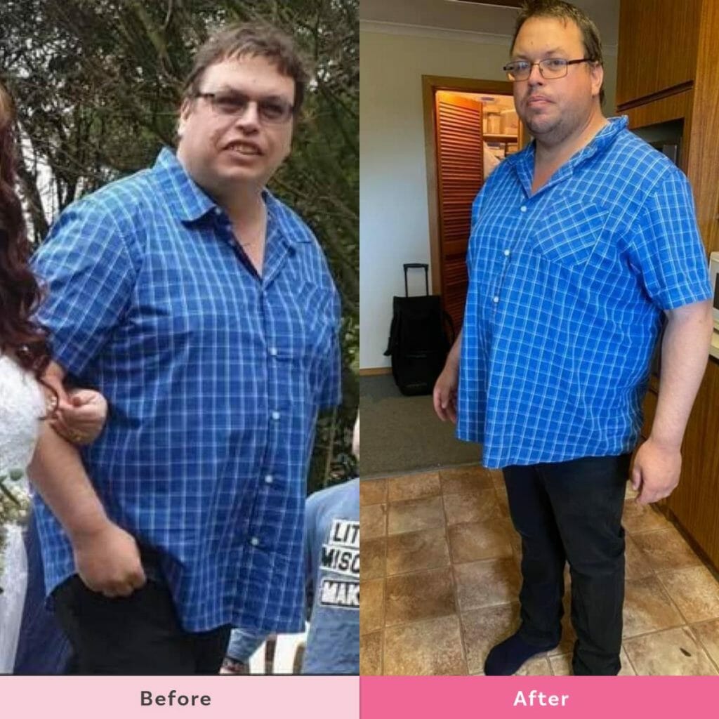 Truck driver Dale has lost 9kg by drinking The Healthy Man 