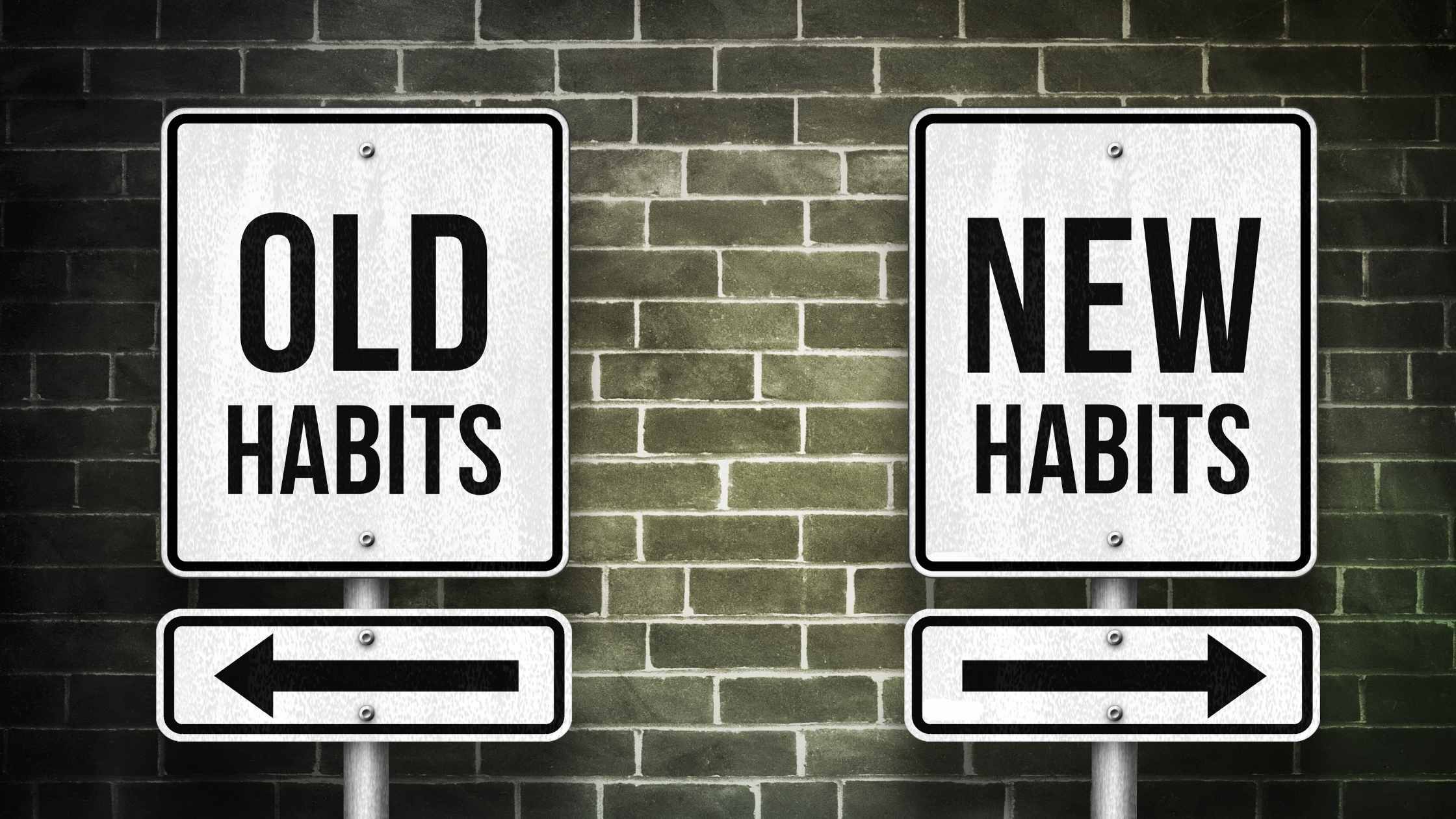 building healthy habits old habits for new habits